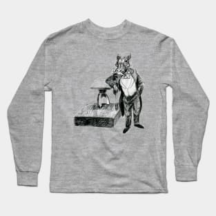 Carnival Animals - Orchestra Conductor Boar Long Sleeve T-Shirt